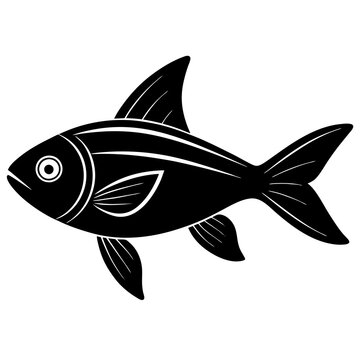 recommend clip art: fish isolated on white