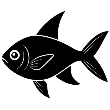 recommend clip art: fish isolated on white