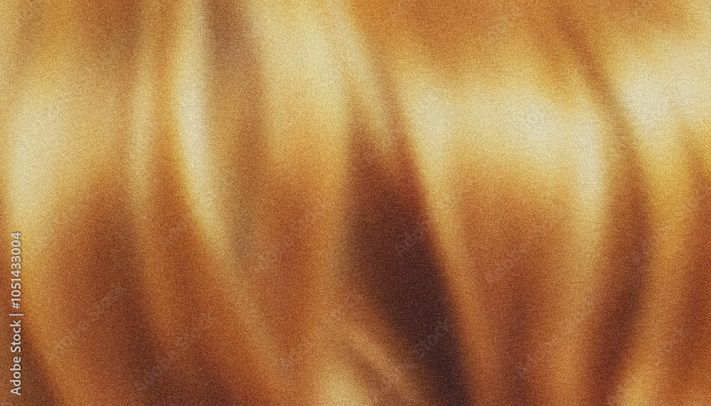 Poster abstract golden textured background with grainy gradient, perfect for design projects requiring a to