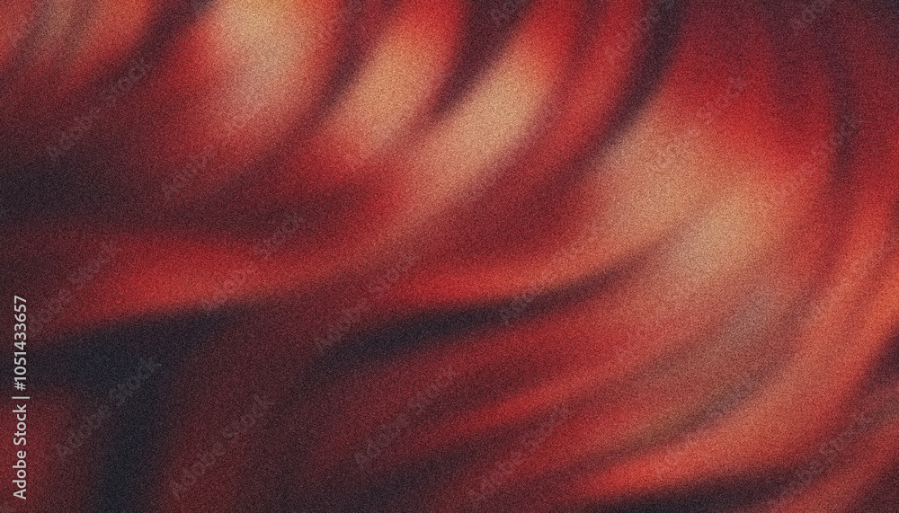 Poster create wavy shapes with a smooth, grainy gradient for backgrounds and abstract designs