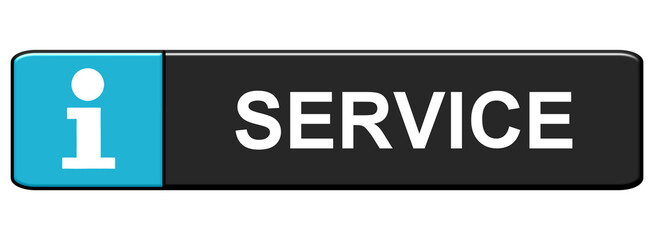 Web Button zeigt Service