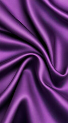 Fototapeta premium Luxurious purple satin fabric with smooth, flowing texture, perfect for elegant designs and fashion. rich color adds touch of sophistication to any project