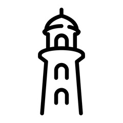 lighthouse Line Icon