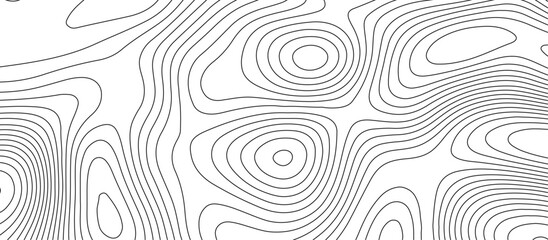 Abstract white wave paper curved reliefs background design. The black on white contours topography stylized relief diagram line wave carve pattern background.