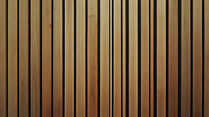 Fototapeta premium Wooden Vertical Slats Seamless Background Texture