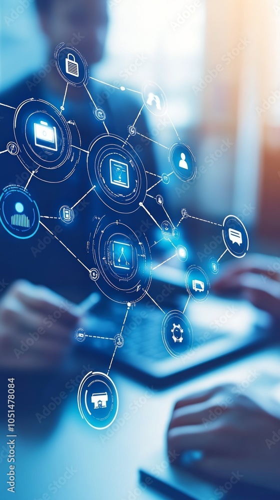 Poster professionals engage in systems integration activities, utilizing advanced technology to enhance pro