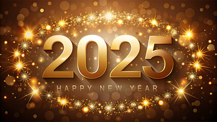 2025 happy new year 2025 text new year 2025