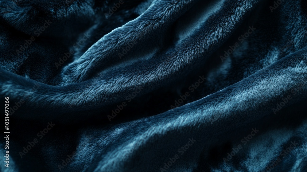 Aufkleber a close-up view of luxurious plush fabric displays its soft texture suitable for crafting comfortabl