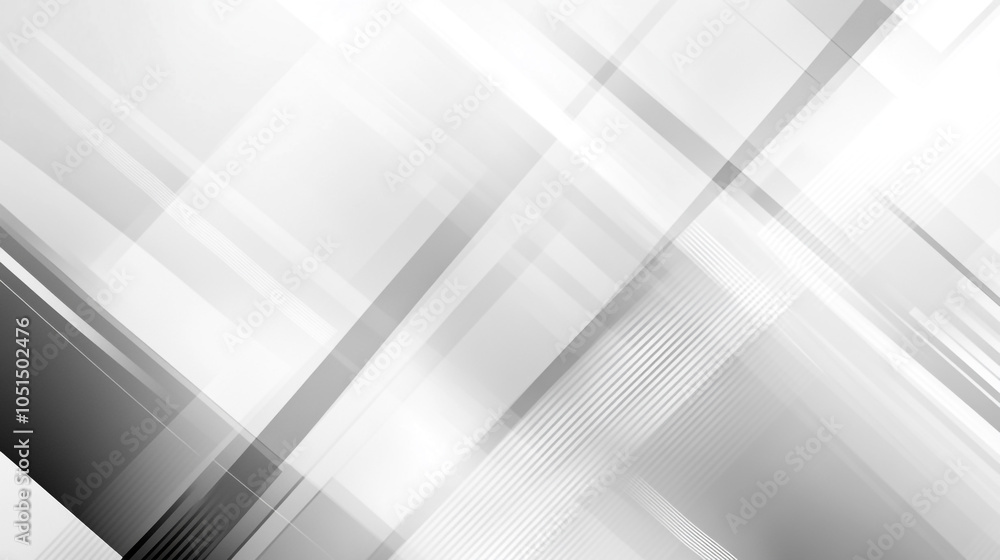 Aufkleber monochrome abstract design with intersecting lines and light reflections in a modern style