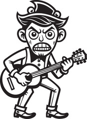 Dark Groove Haunted Harmony and Eerie Riffs from the Pit