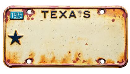 A license old plate antique vintage 1940 texas d4