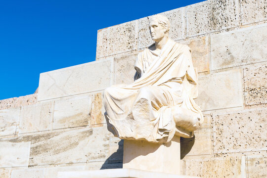 Statue of Menander, Acropolis, Athens, Greece