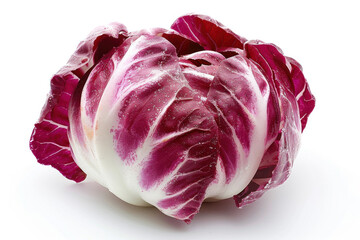 Fototapeta premium radicchio isolated on white background