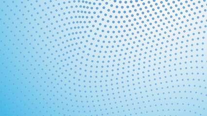 Blue gradient halftone abstract background for backdrop or presentation