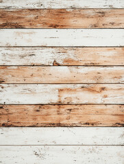 Obraz premium Textured wooden background with a rustic, weathered appearance, showcasing natural wood grain patterns.
