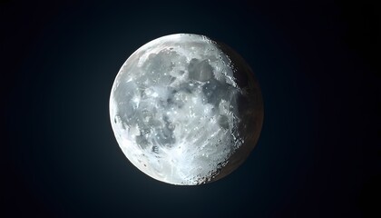 Photograph of the moon at 200 zoom.