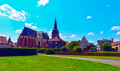 Altstadt Büdingen in Hessen 
