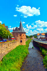 Altstadt von Büdingen	in Hessen 
