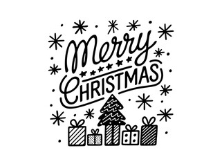 Christmas design elements tree