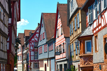 Die Altstadt von B&uuml;dingen in Hessen