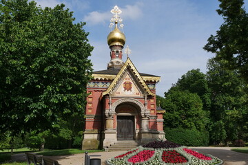 Russische Kirche im Kurpark Bad Homburg