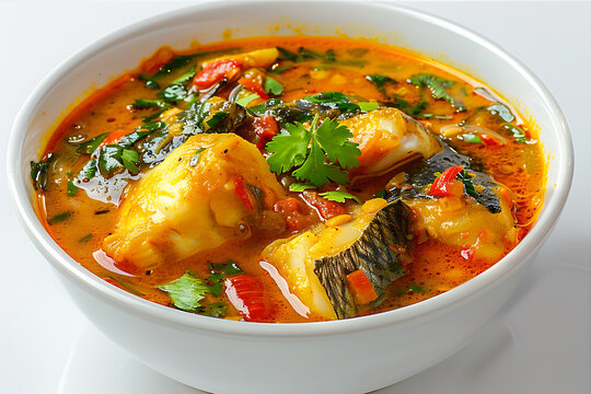 Mormors curried fish soup in a white ceramic bowl-2 (3)