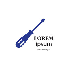 equipment screwdriver image design for mechanics