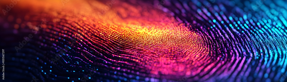 Poster abstract colorful wavy background with glowing particles and bokeh lights