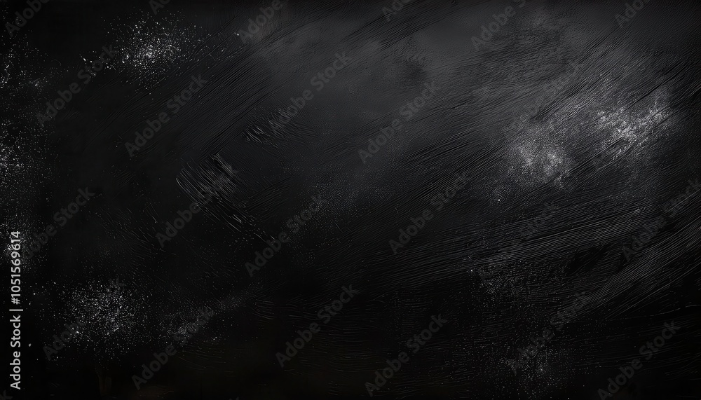 Aufkleber dark textured black background with fine white specks and brushed stroke patterns. perfect for moody