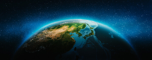 Obraz premium Planet Earth - Asia