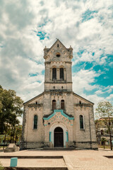 Fototapeta premium Scenic view of the Holy Ghost Catholic Church in Bagamoyo, Tanzania