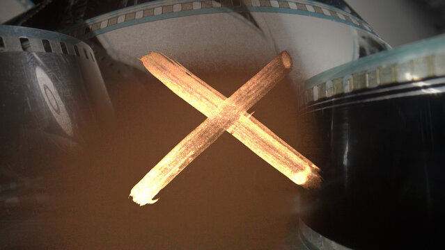 Retro Noise Film Transition 01