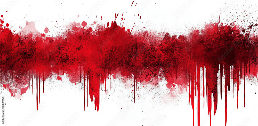 Poster abstract red splatter background