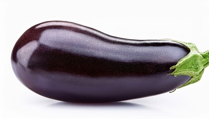 eggplants isolated on white background