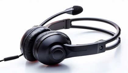 headphones isolated on white