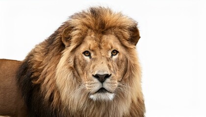 portrait of a lion