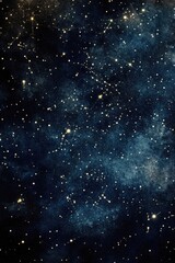 Obraz premium A dark blue night sky filled with many stars