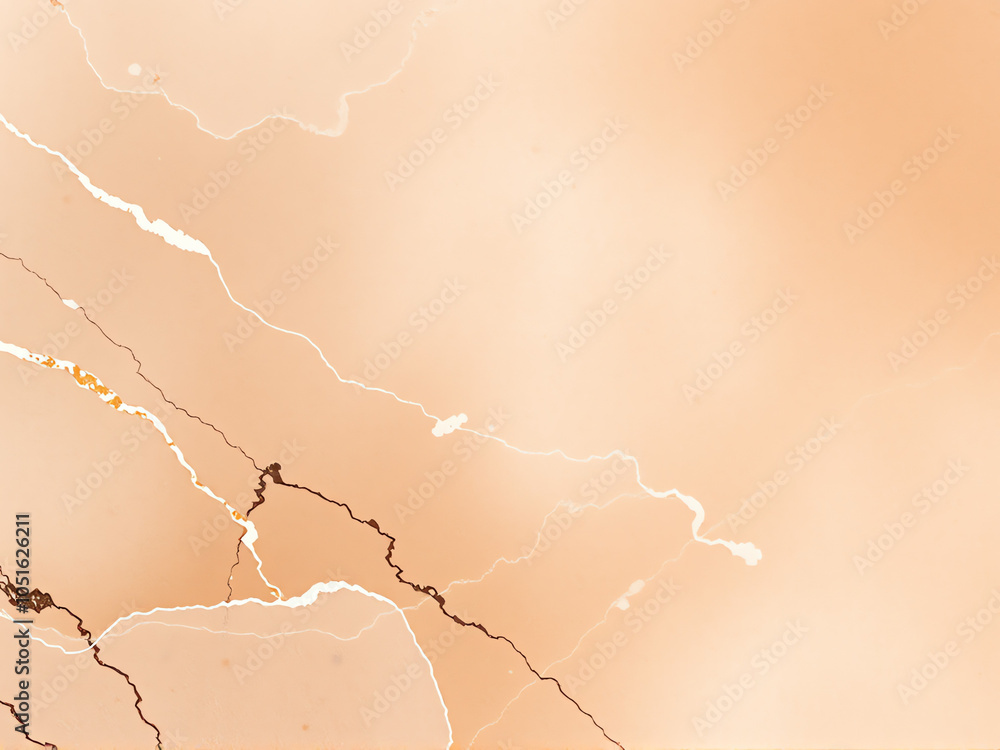Poster elegant abstract background featuring soft beige tones and delicate white veins, creating a subtle, 