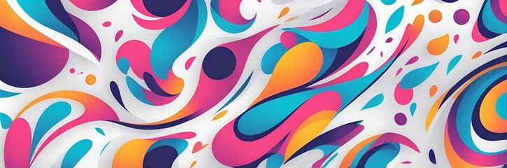 abstract colorful Digital background