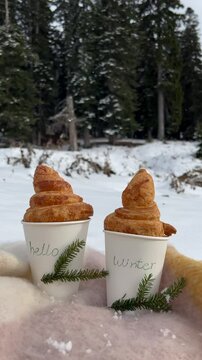 cream in a cup