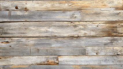 Naklejka premium Light reclaimed barn wood with a rough texture and varied grain patterns