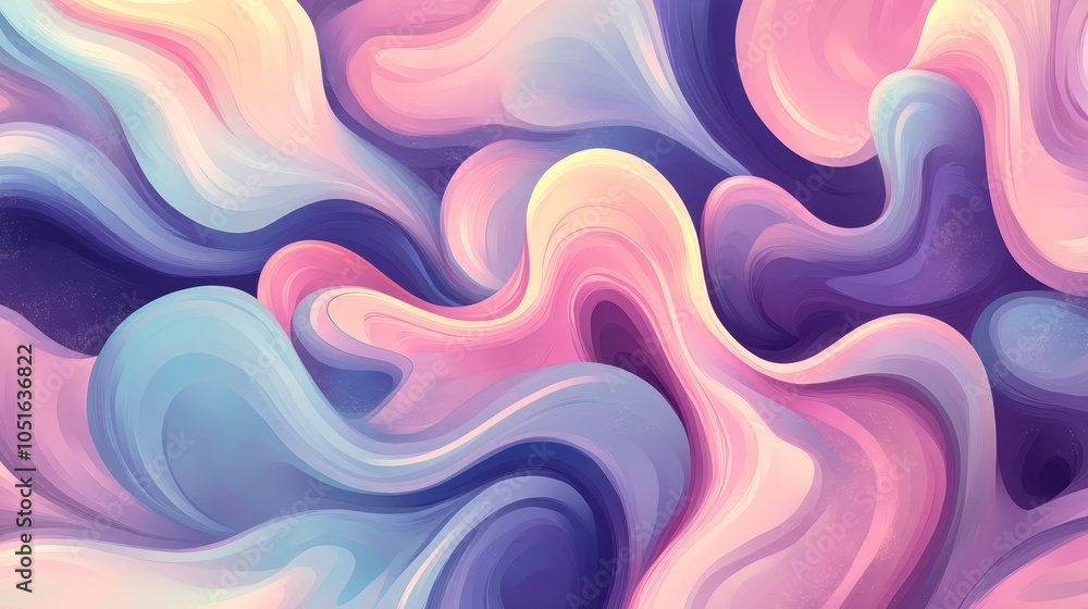 Poster abstract fluid background, dynamic flow and modern design for creative projects