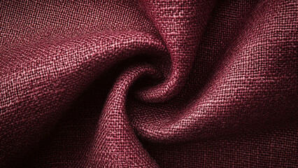 Rich burgundy canvas with a slightly uneven texture and natural look