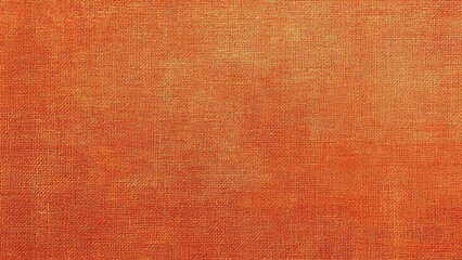 Warm terracotta orange canvas with a slightly rugged surface
