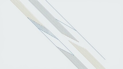 Abstract lines in soft muted colors on a light background.