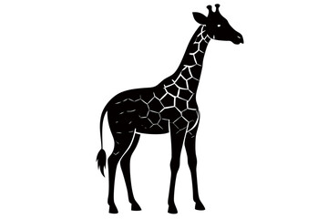 Obraz premium Creative animal line art vector design with white background