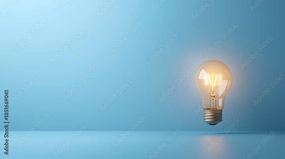 Poster exploring the essence of illumination the symbolism of light in creativity and innovation for modern