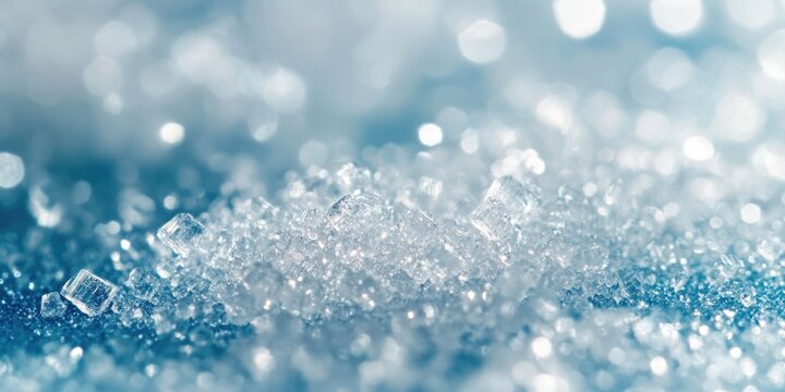 Sugar Crystals on Table