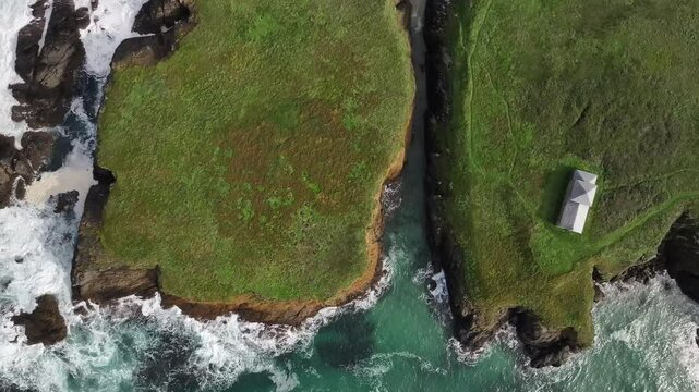 Playa de Santa Comba en Ferrol A Coru&ntilde;a Galicia