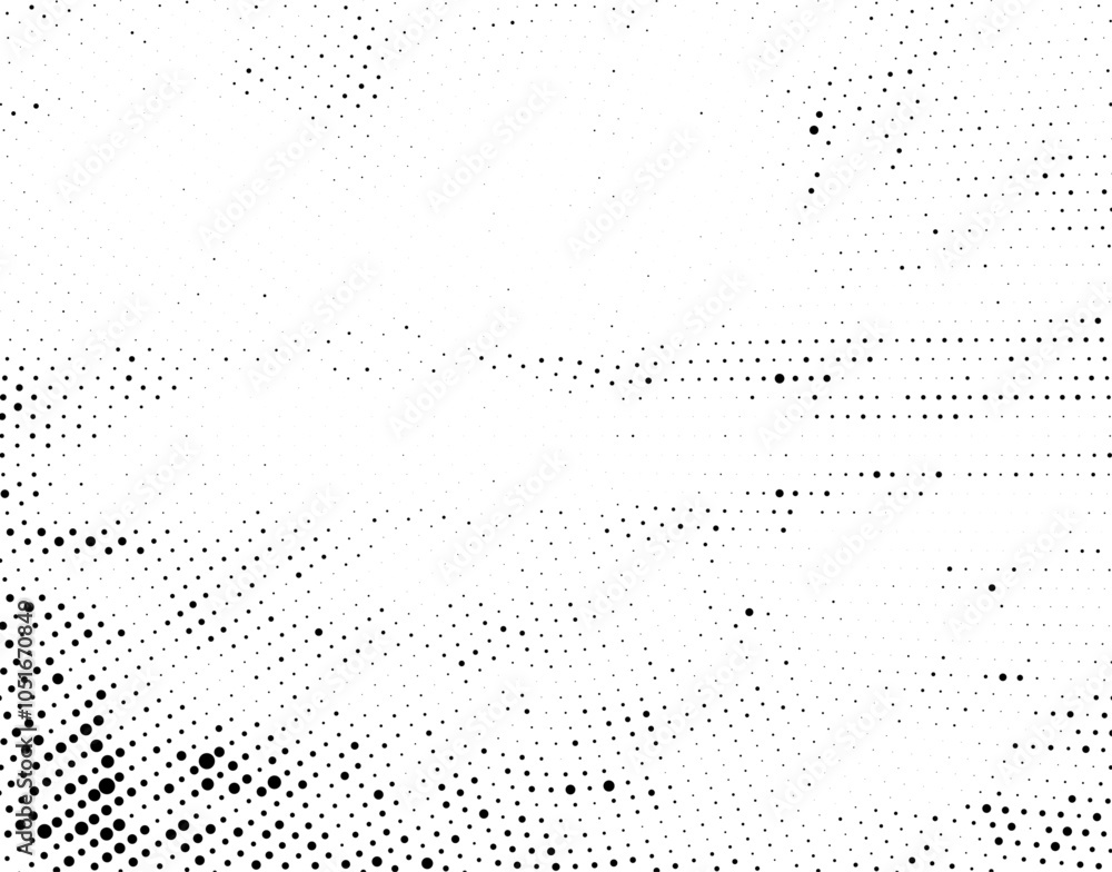 Poster halftone background vector, abstract backdrop design with two tone pattern and copy space for edit y